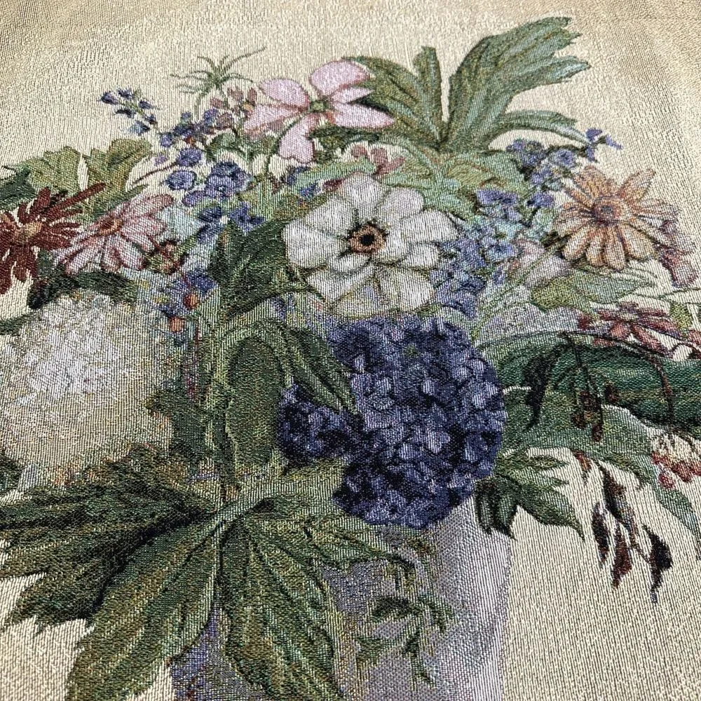 Morning Reflections Fine Art Tapestry - Woven in North America,Floral Tapestries